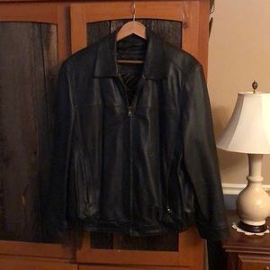 Leather Jacket Dark Brown